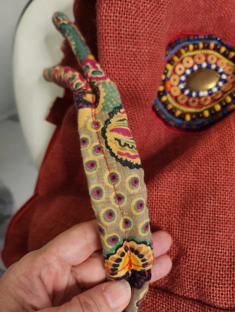 Kantha Canvas Bag